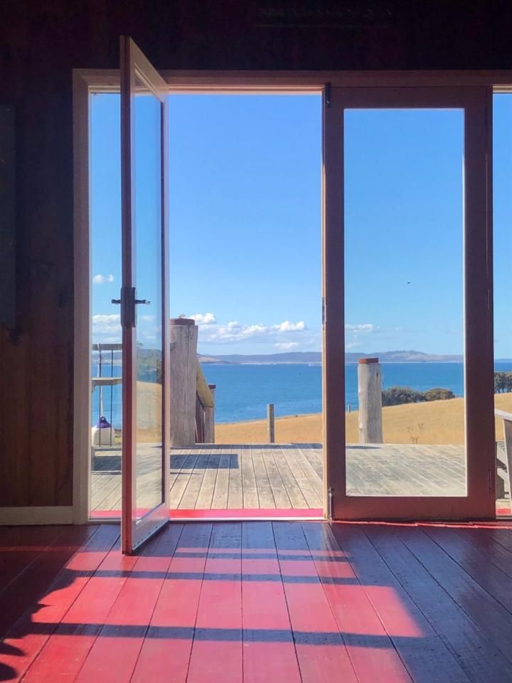 The Woolshed And Farmhouse Blue, Bruny Island Barnes Bay Экстерьер фото